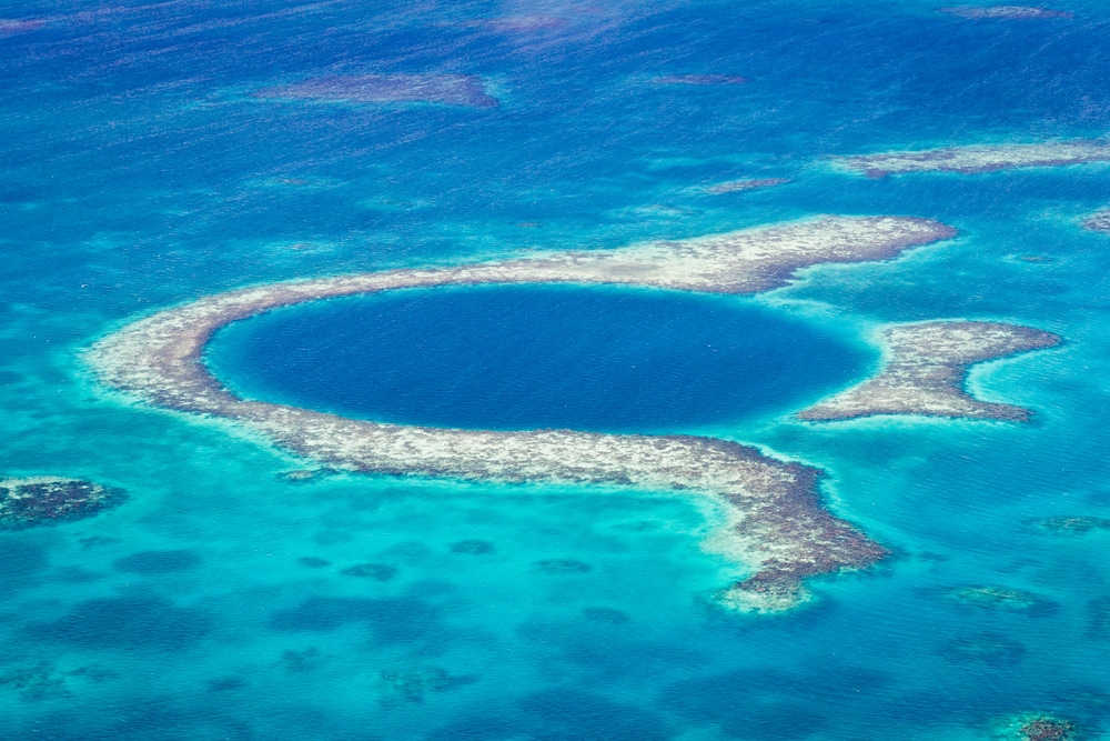 Discover the Best Beaches in Belize 2 The Blue Hole is one of the best things to do in Belize, apart from exploring the best beaches in Belize